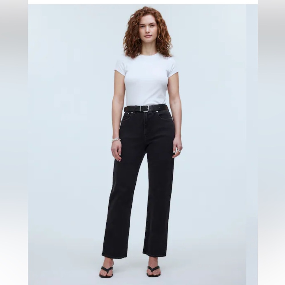 Madewell Curvy 90’s Straight Jeans
